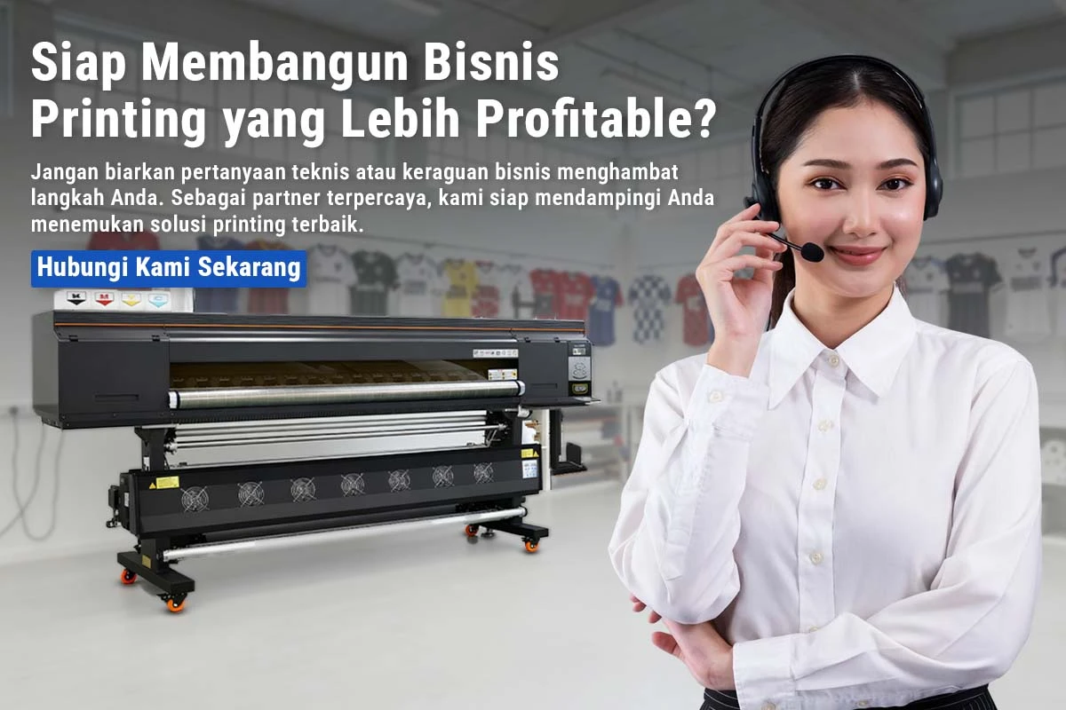 Tim PrinterFedar siap membantu kebutuhan printing Anda